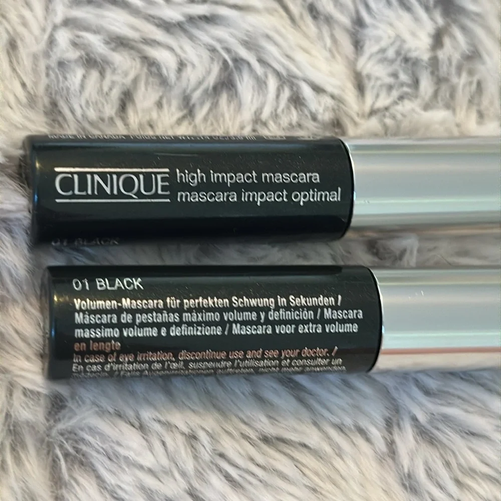 Clinique High Impact Mascara - Sample‎ Size 3.5 ml / .14 oz Lot of 2 Set